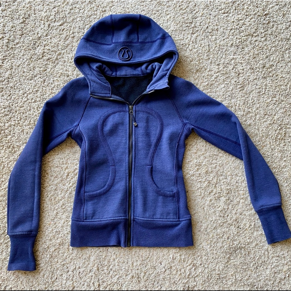 Lululemon Scuba Hoodie Size 2 Blue Purple